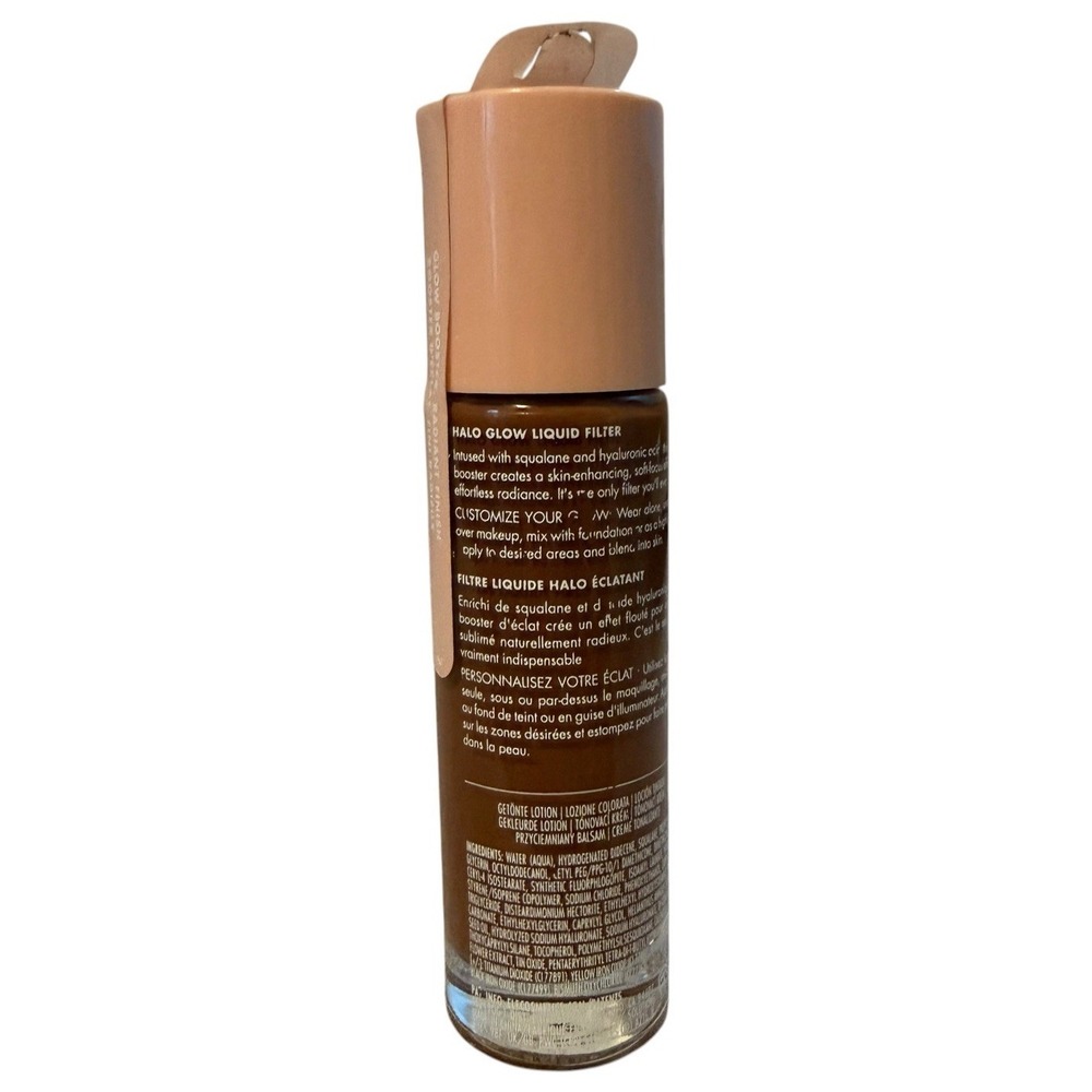 E.l.f. Halo Glow Liquid Filter Foundation Shade 8 Rich 1.06 Fl Oz - Picture 4 of 8